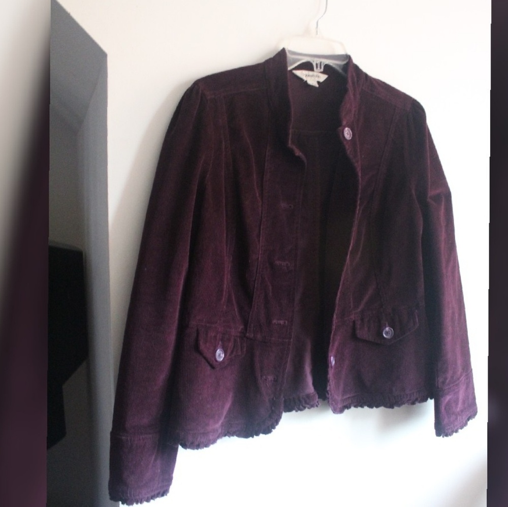 Purple jacket